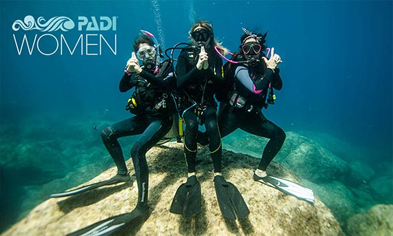 PADI Women’s Dive Day in Amed with Ecodive Bali